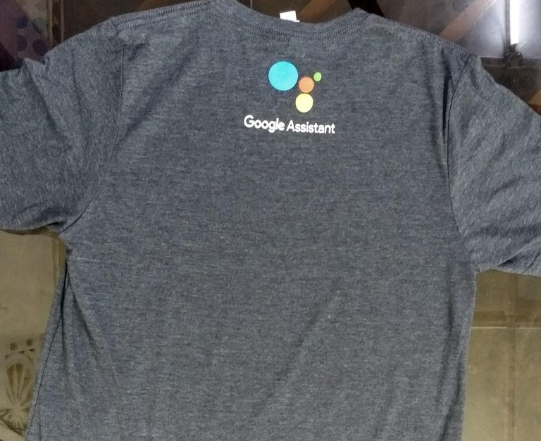 google assistant t shirt